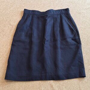 Heritage House Skirt - Navy Blue